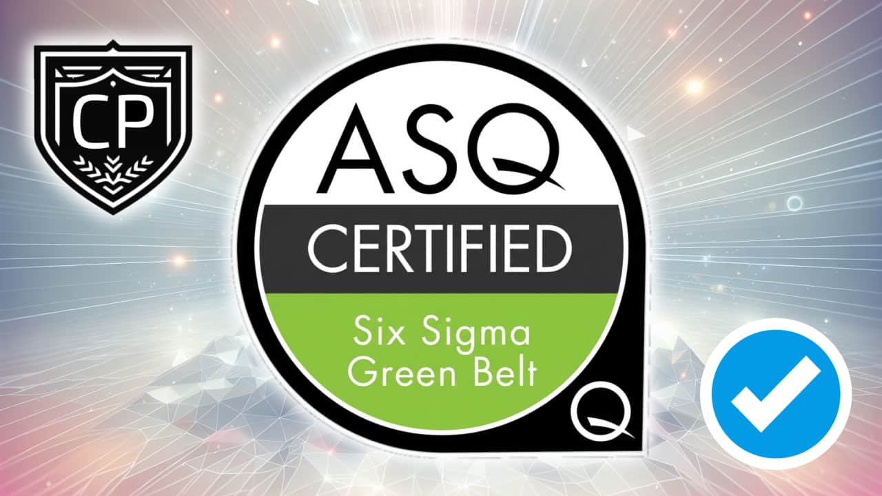 ASQ Certified Six Sigma Green Belt CSSGB Certification