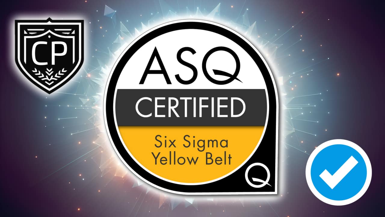 ASQ Certified Six Sigma Yellow Belt CSSYB Certification