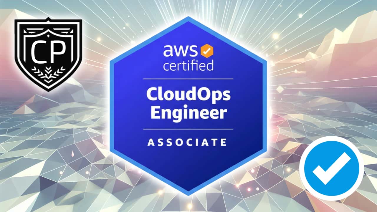 AWS Certified CloudOps Engineer Associate certification preparation resources