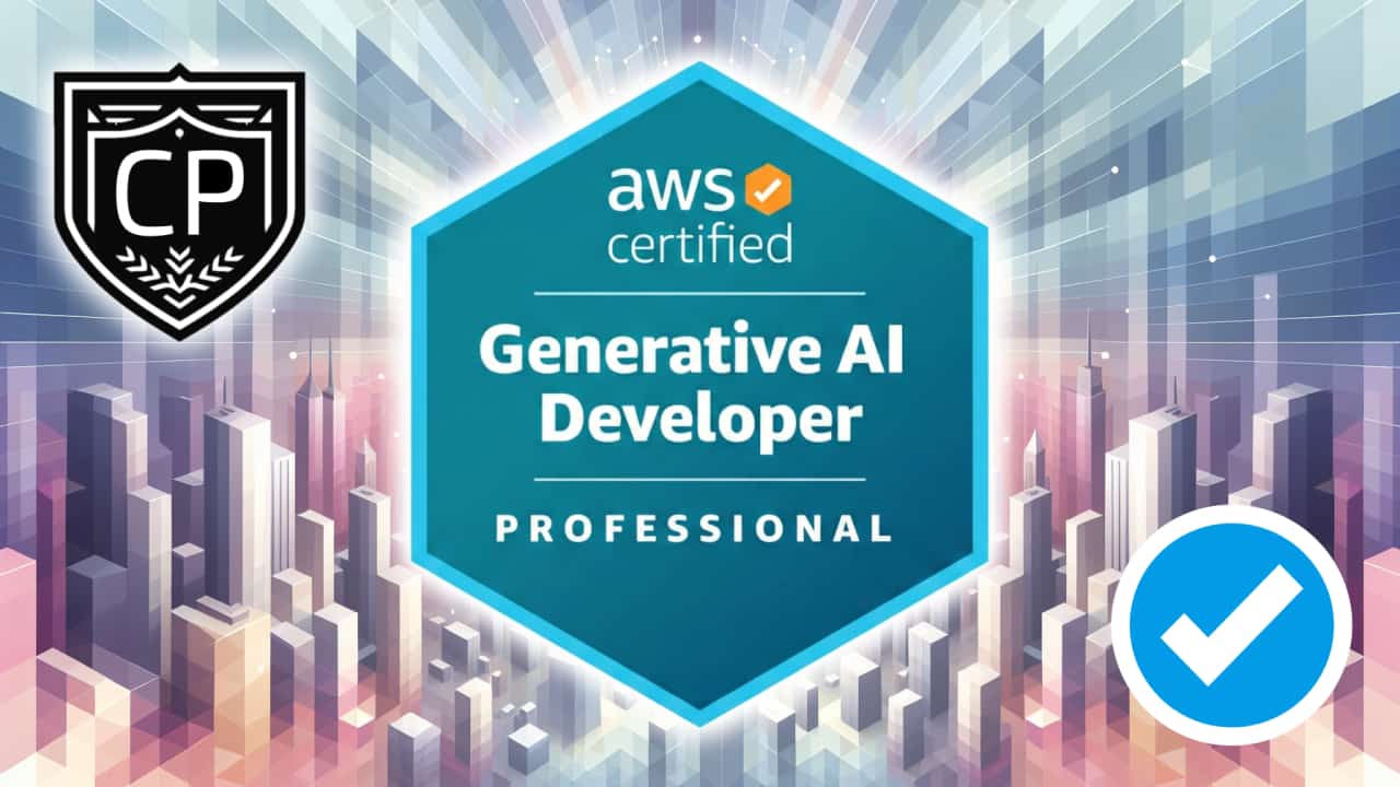 AWS Certified Generative AI Developer Professional certification preparation resources