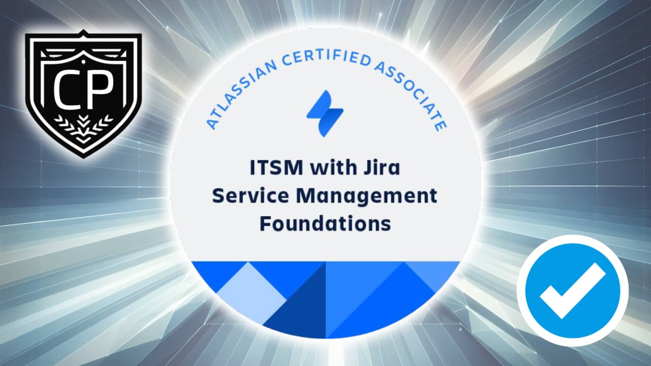 Atlassian ITSM with Jira Service Management Foundations Certification