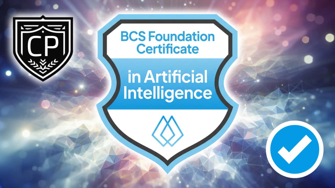 BCS Foundation Certificate in Artificial Intelligence certification preparation resources