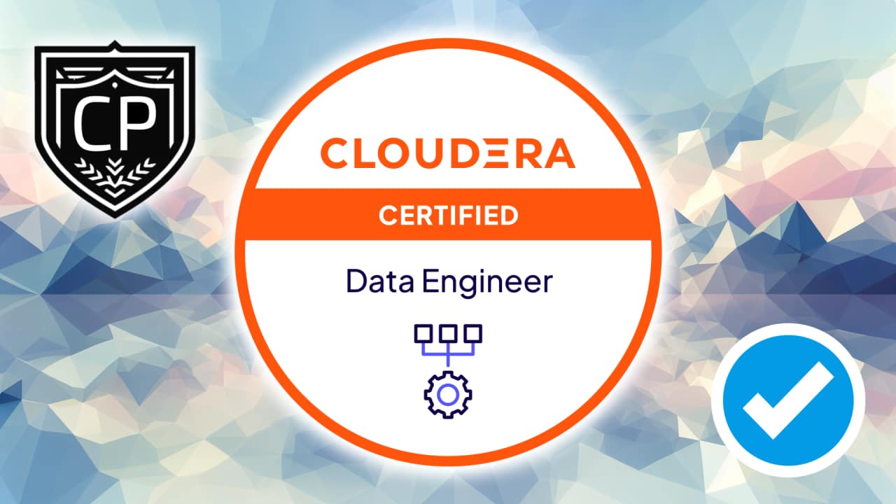 Cloudera Data Engineer certification preparation resources
