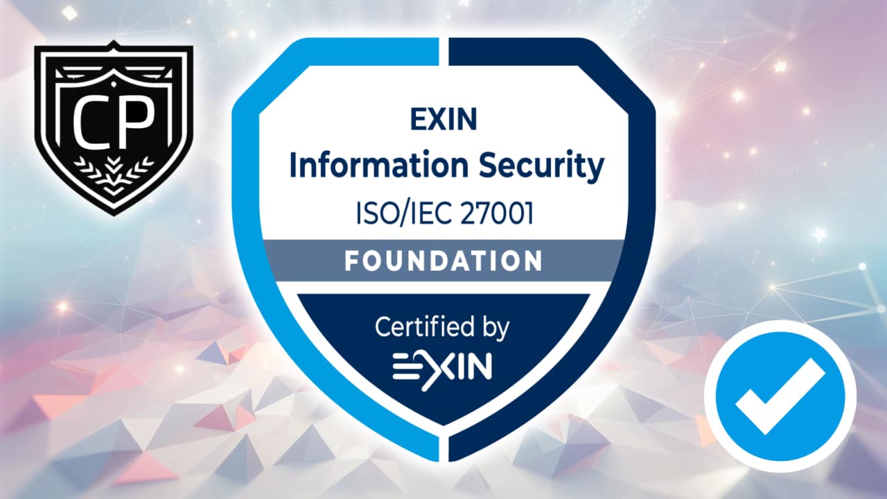 EXIN Information Security Foundation ISO IEC 27001 Certification
