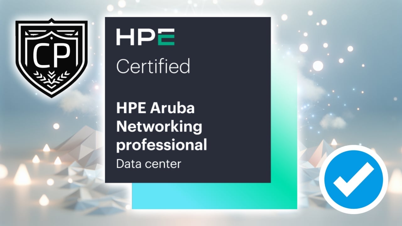 HPE Aruba Networking Certified Professional Data Center Certification