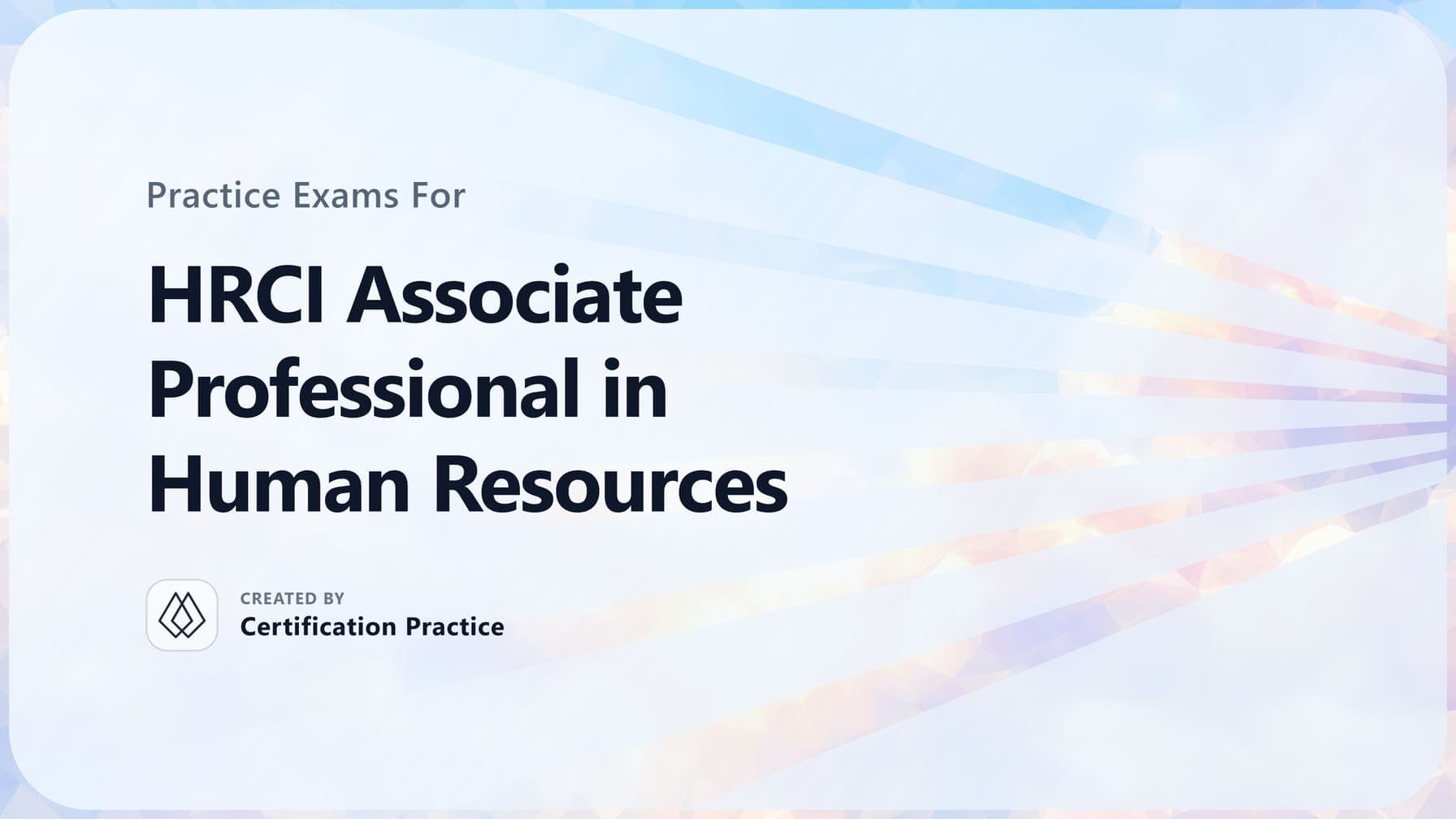 HRCI Associate Professional in Human Resources certification preparation resources