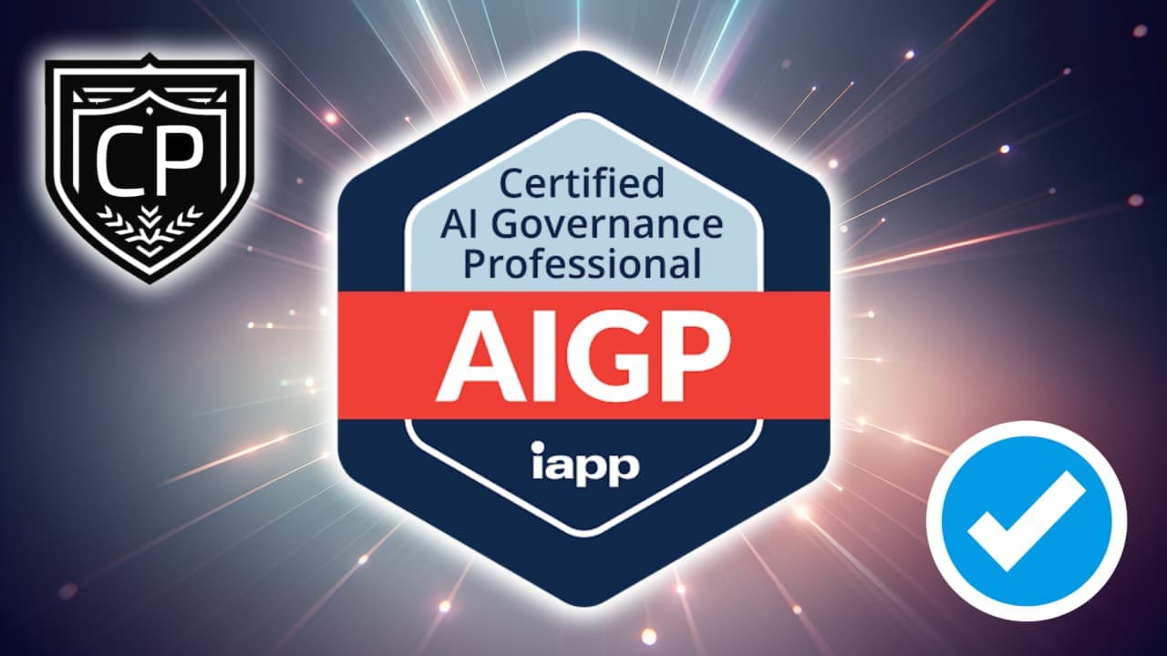 IAPP Certified AI Governance Professional AIGP certification preparation resources