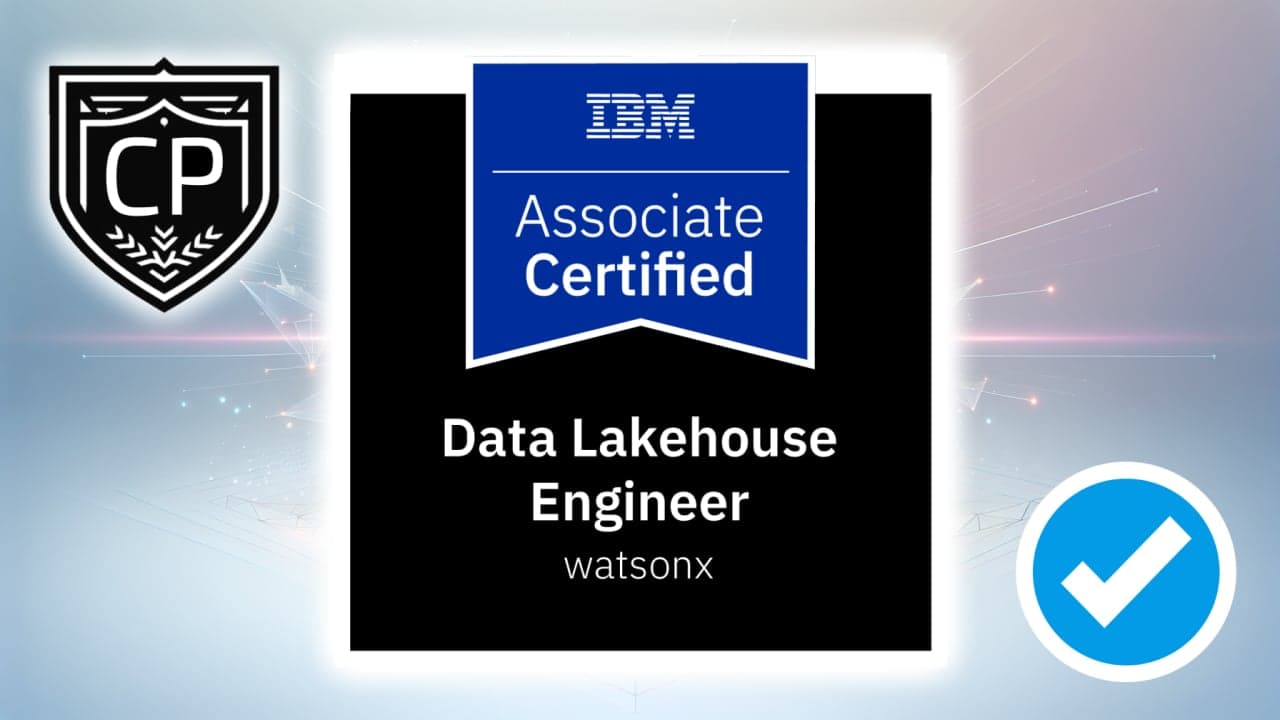 IBM Certified watsonx Data Lakehouse Engineer Associate certification preparation resources