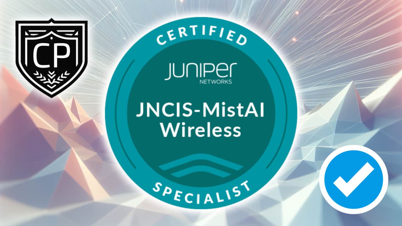Juniper Networks Mist AI Wireless Specialist JNCIS-MistAI-Wireless certification preparation resources