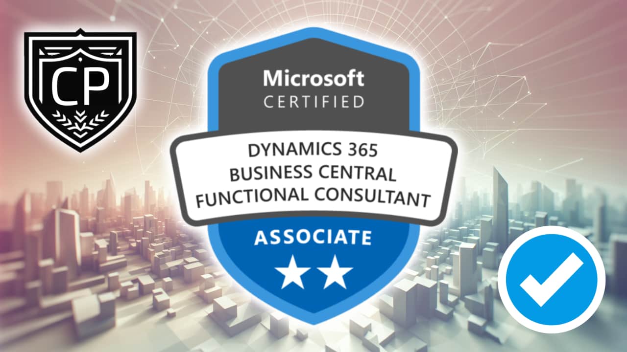 Microsoft Dynamics 365 Business Central Functional Consultant Associate certification preparation resources