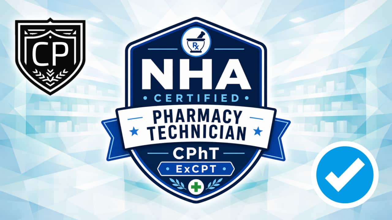 NHA Certified Pharmacy Technician CPhT ExCPT certification preparation resources