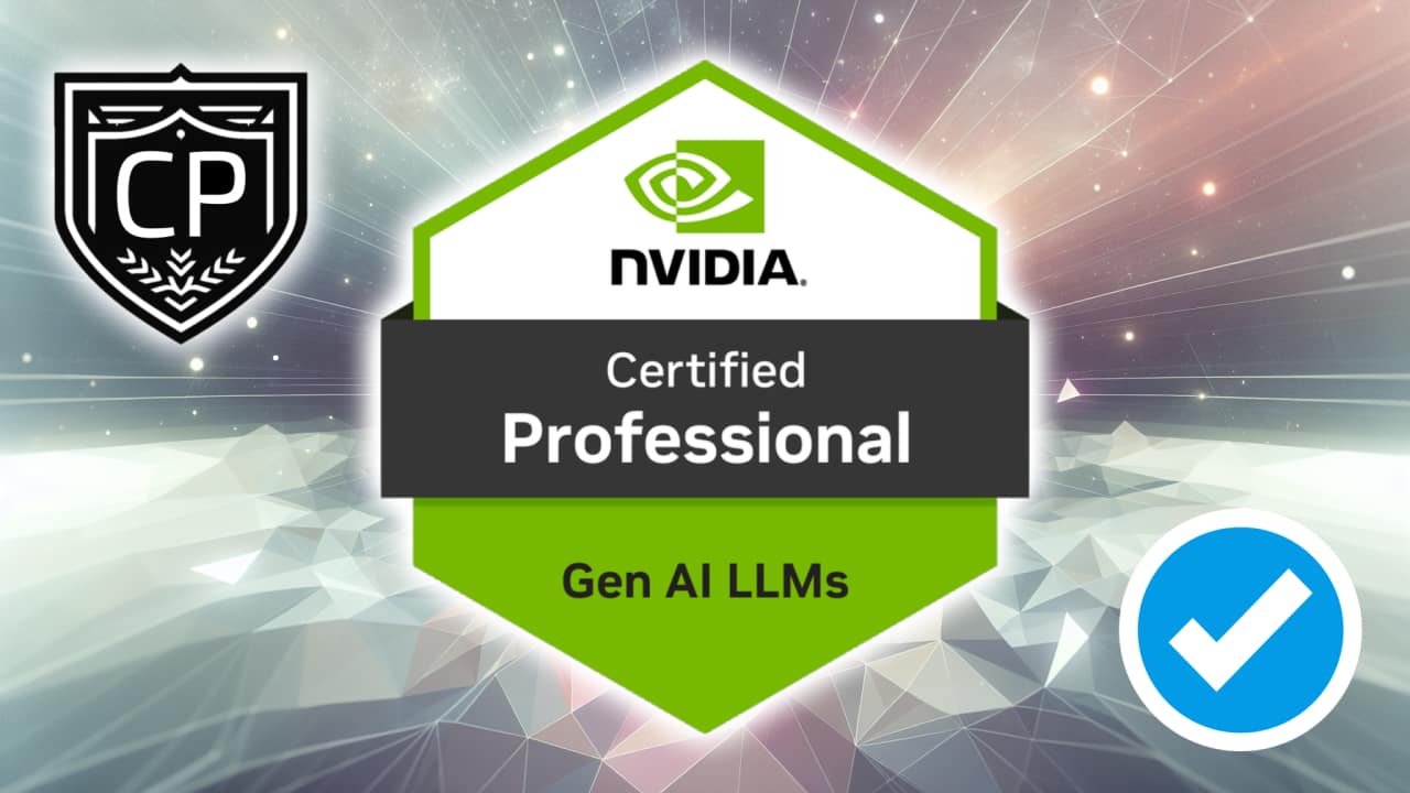 NVIDIA Certified Professional Generative AI LLMs certification preparation resources