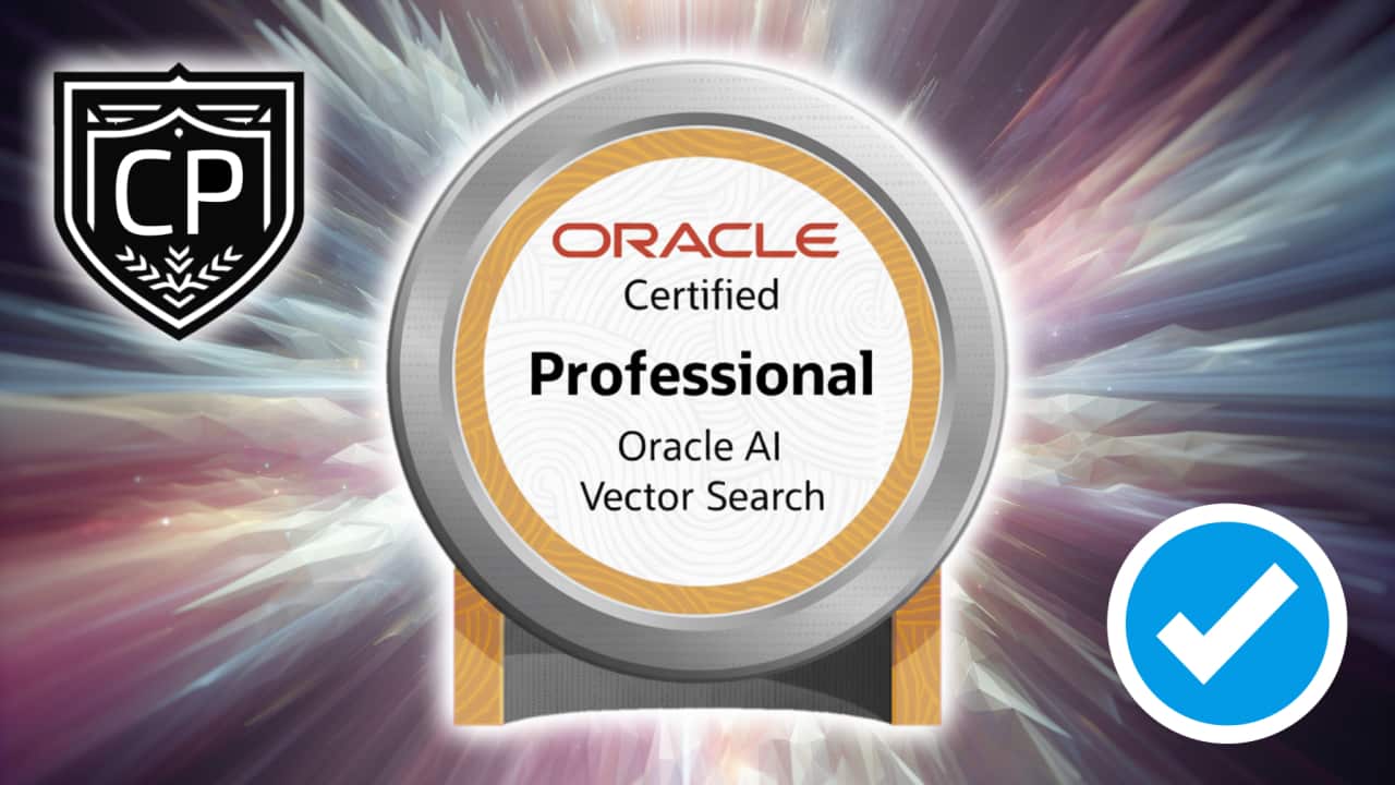 Oracle AI Vector Search Certified Professional Certification