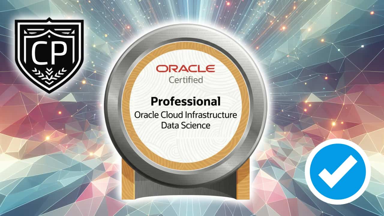 Oracle Cloud Infrastructure Data Science Professional Certification