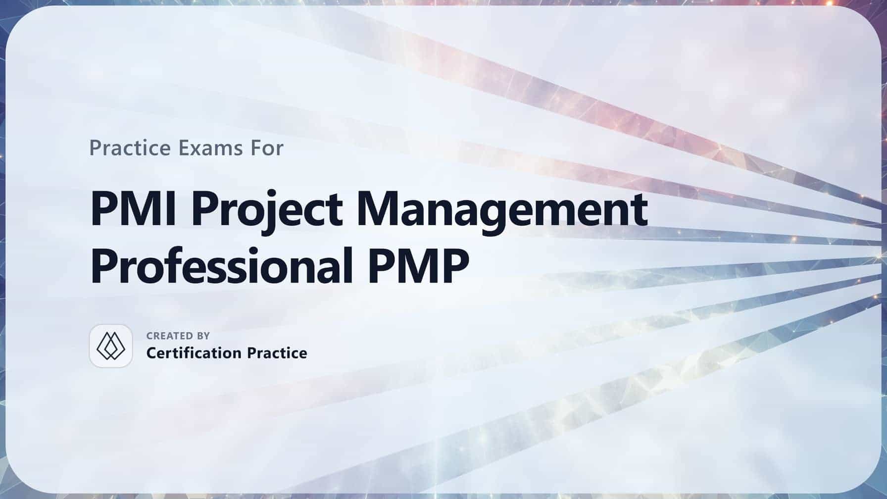 PMI Project Management Professional PMP Quick Facts Certification Guide