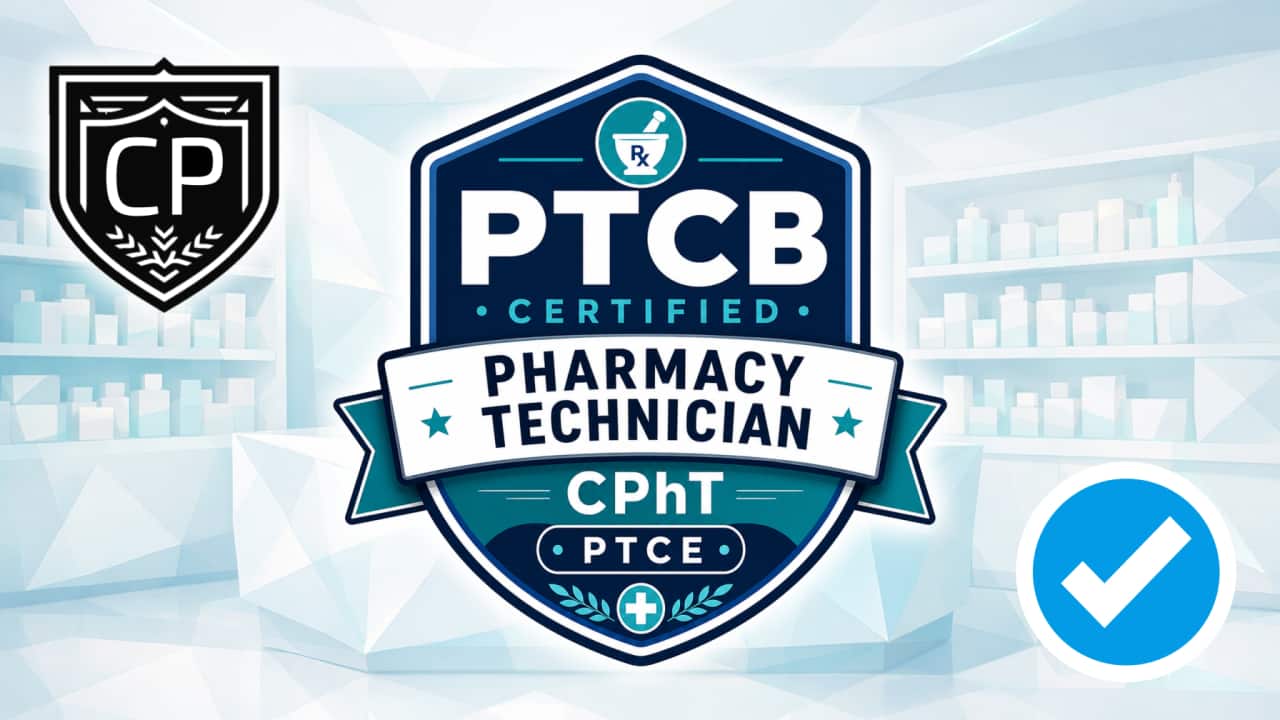 PTCB Certified Pharmacy Technician CPhT PTCE certification preparation resources