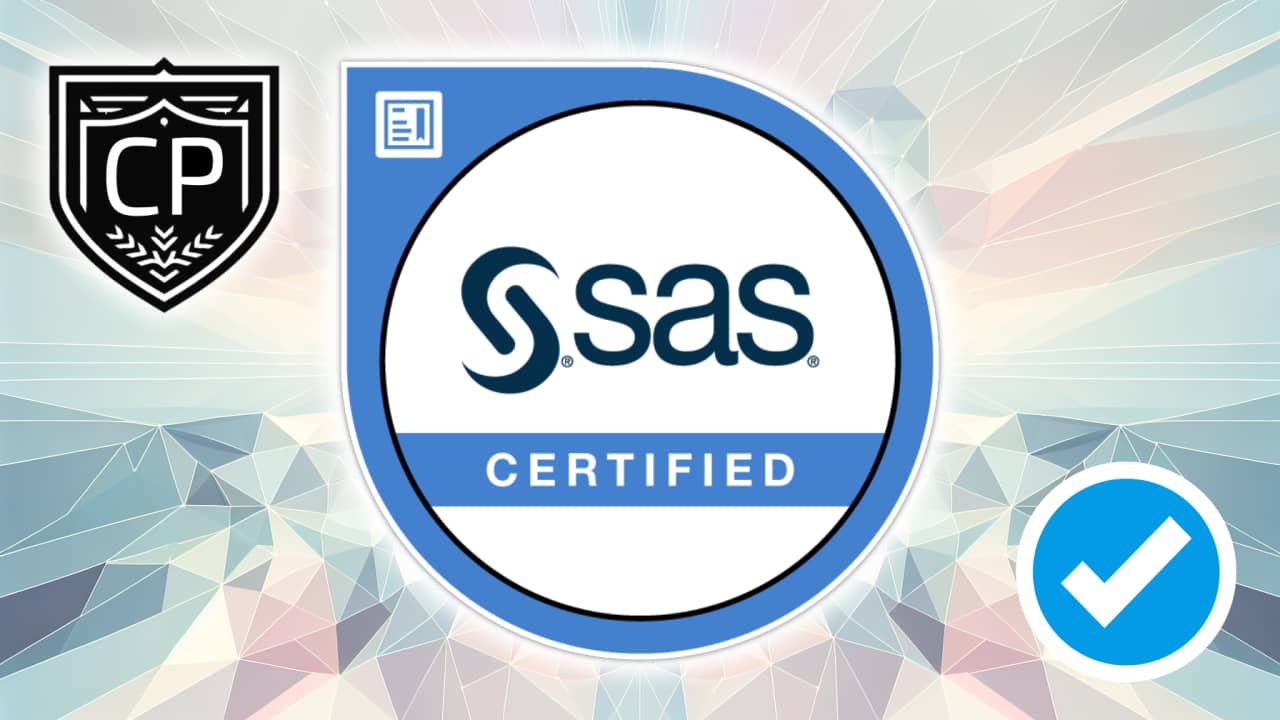 SAS Statistical Business Analyst Certification