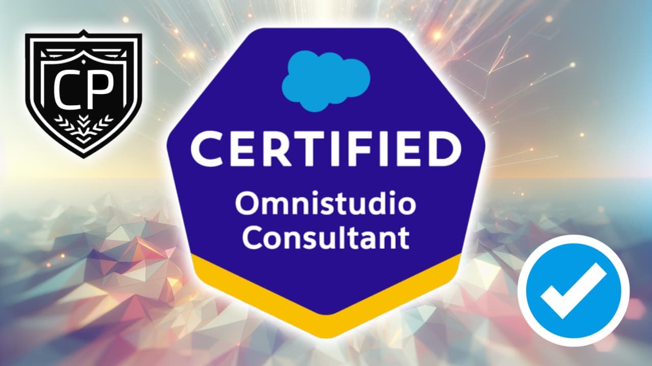 Salesforce Certified Omnistudio Consultant certification preparation resources