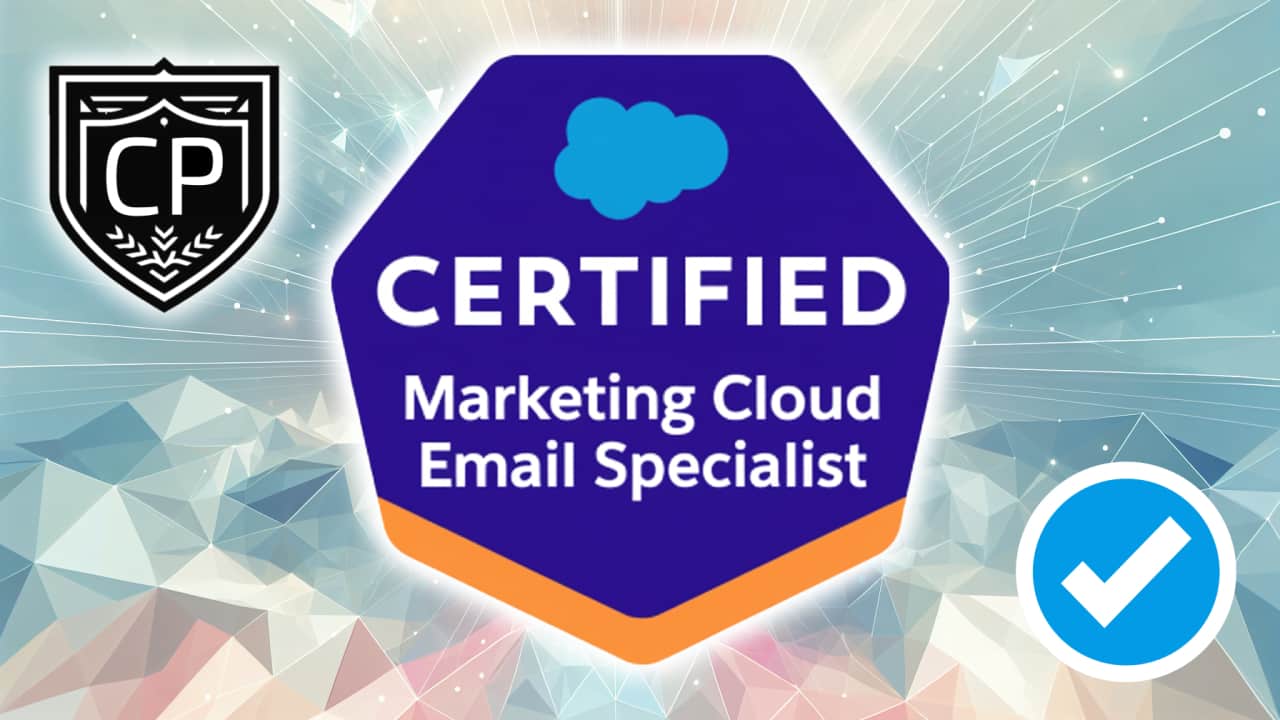 Salesforce Marketing Cloud Email Specialist Certification