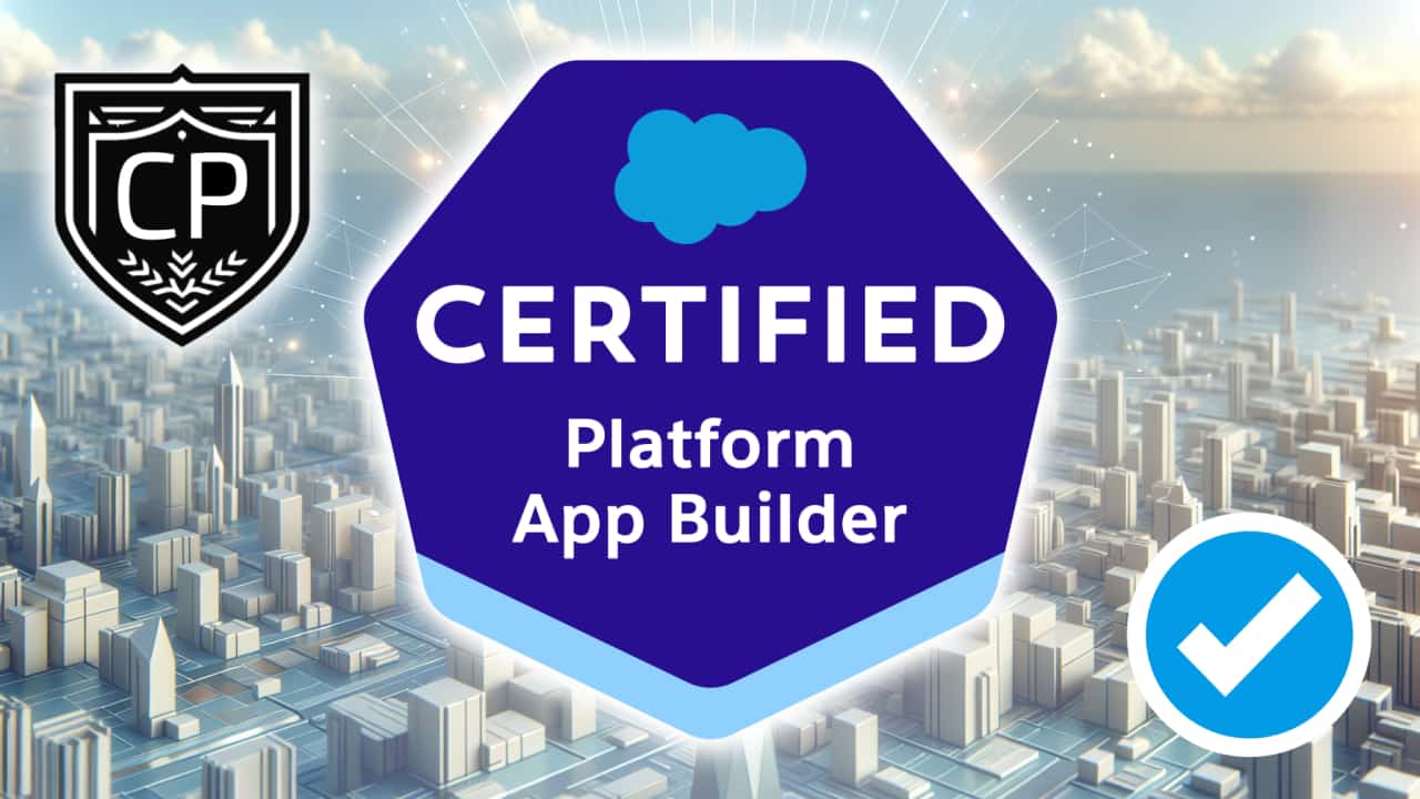 Salesforce Platform App Builder certification preparation resources