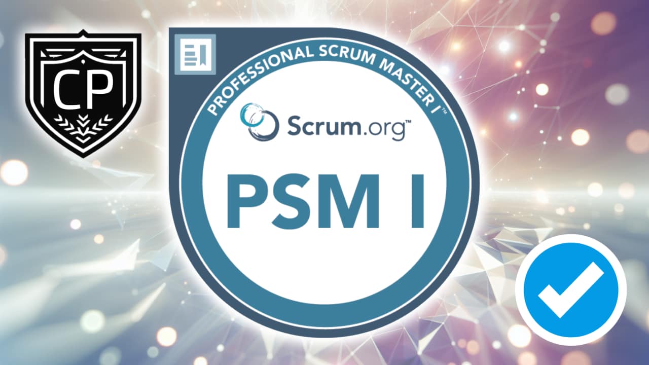 Scrum Org Professional Scrum Master I certification preparation resources