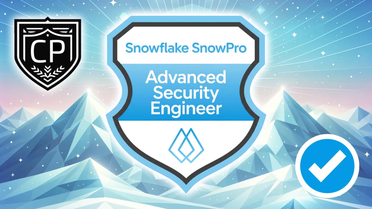 Snowflake SnowPro Advanced Security Engineer Certification