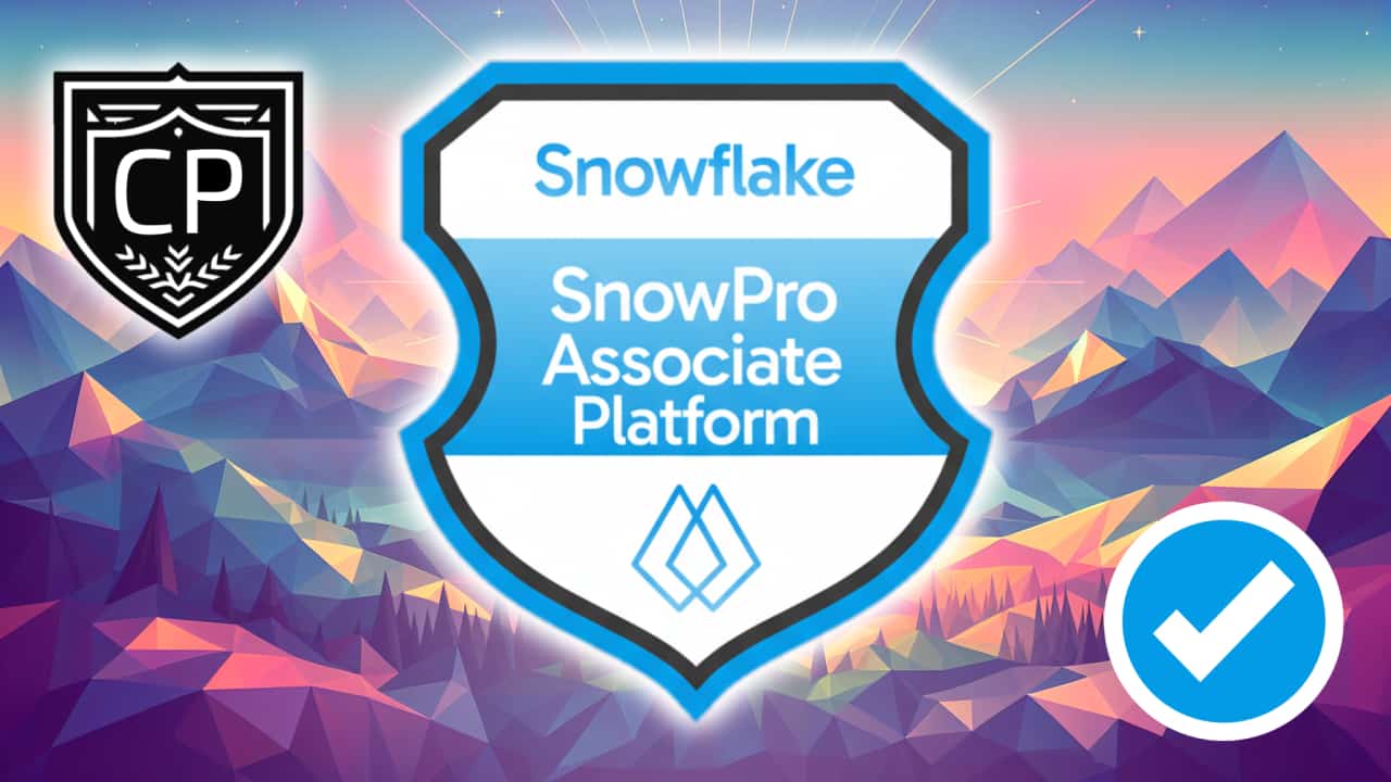 Snowflake SnowPro Associate Platform certification preparation resources