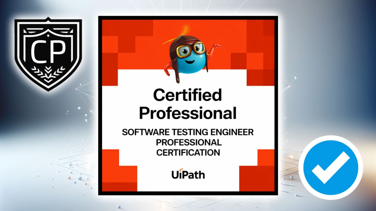 UiPath Software Testing Engineer Professional Certification